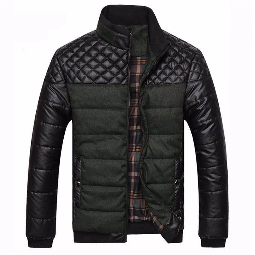 Autumn Winter Men's Patchwork Jackets 