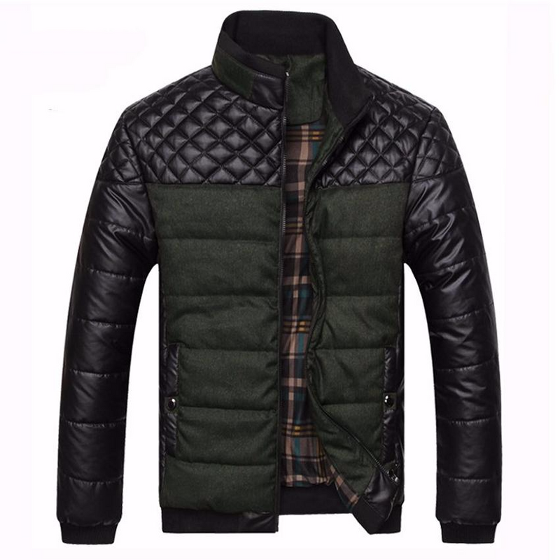 Autumn Winter Men's Patchwork Jackets