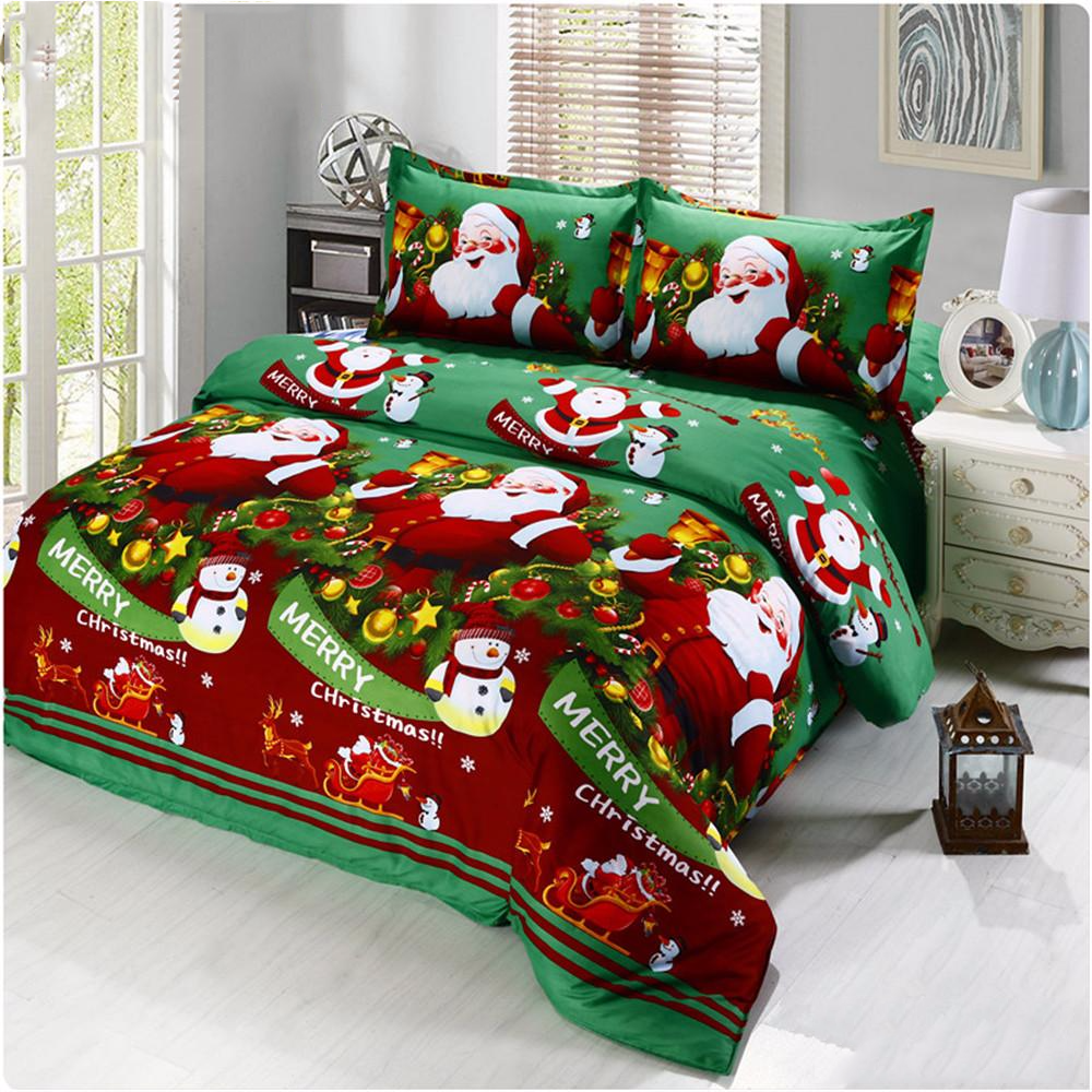 Santa Claus Christmas Gift Bedding Set
