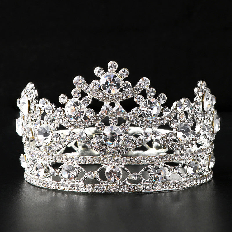 Bridal Rhinestone Crystal Tiara Hair Accessories 