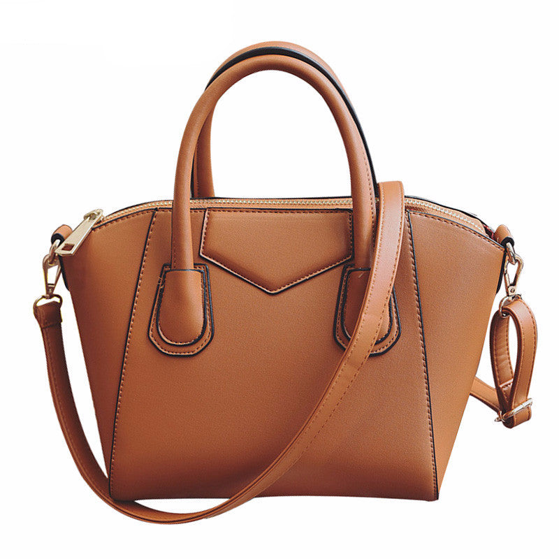 Vintage Women's Smiley Handbag Tote Bag