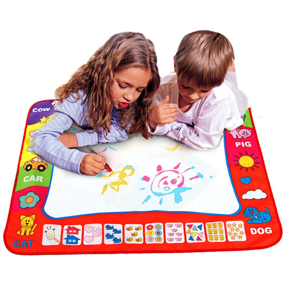 Baby Kids Doodle Drawing Play Mat With Pen 