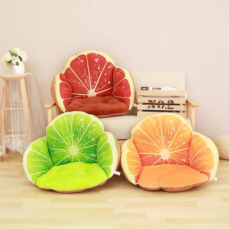 3D Fruit Print Throw Pillows Cushion