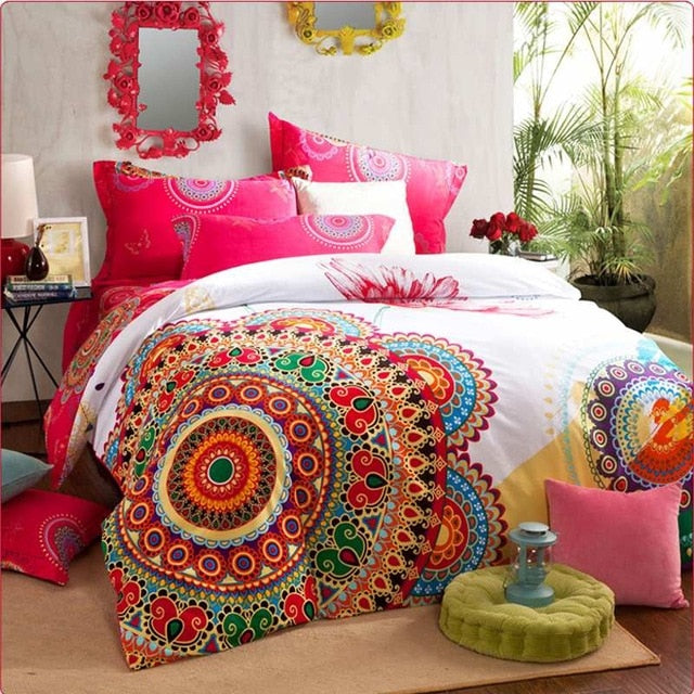 Bohemian Bedding Sets Queen King Size 