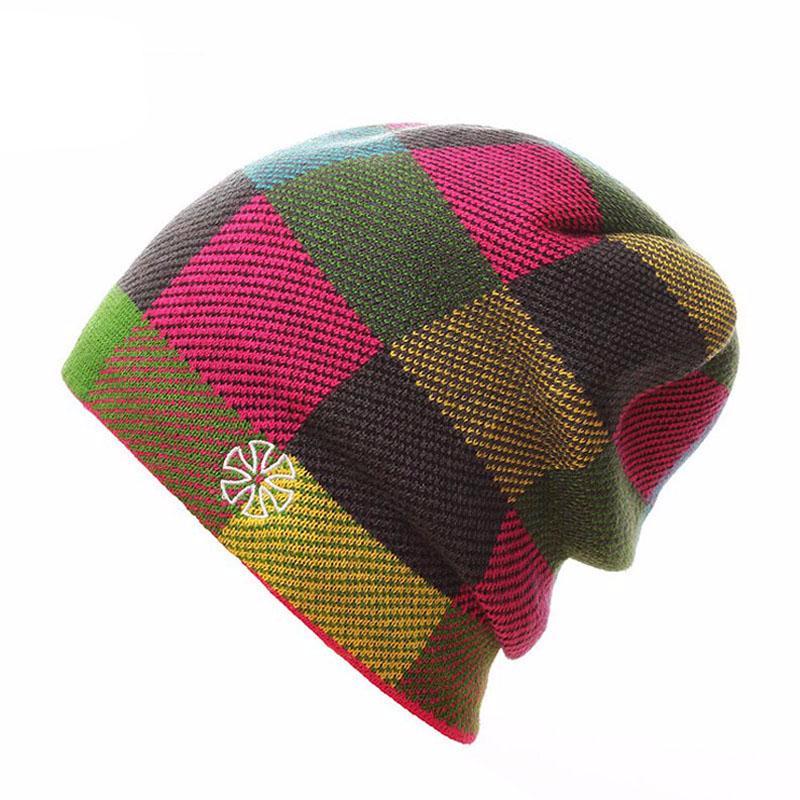 Winter Hats Men Skiing Hat Knitted Beanie Hats