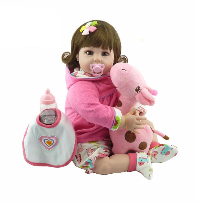 Adorable 20 Inch Reborn Realistic Girl Doll