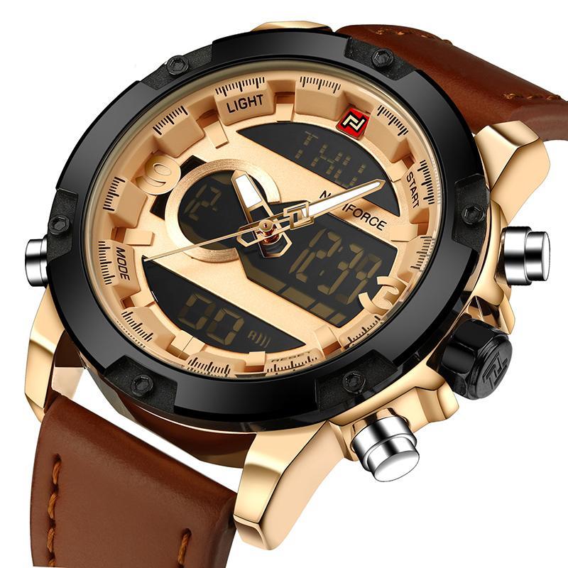 Men's Waterproof Sports Military Watch