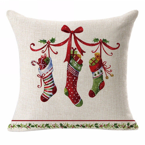 Christmas Cushion Pillow Covers 