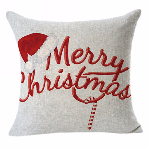 Christmas Cushion Pillow Covers 