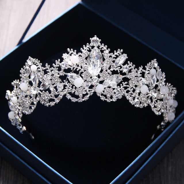 Luxury Crystal Bridal Crown Tiaras