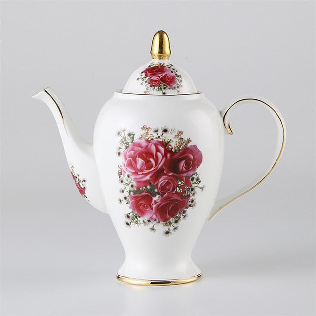 Royal Vintage China Tea Pot With Infuser 