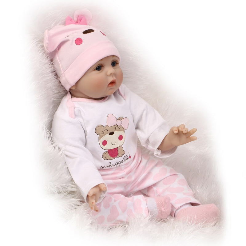 Baby Silicone Lifelike Realistic Reborn Doll 