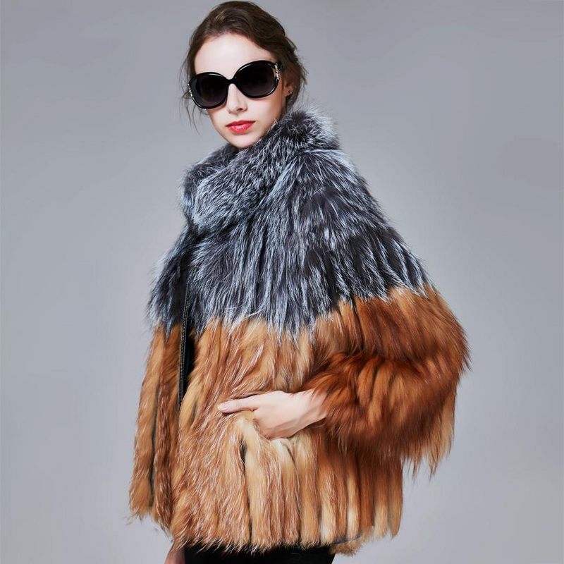 Women Slim Fur Coat 