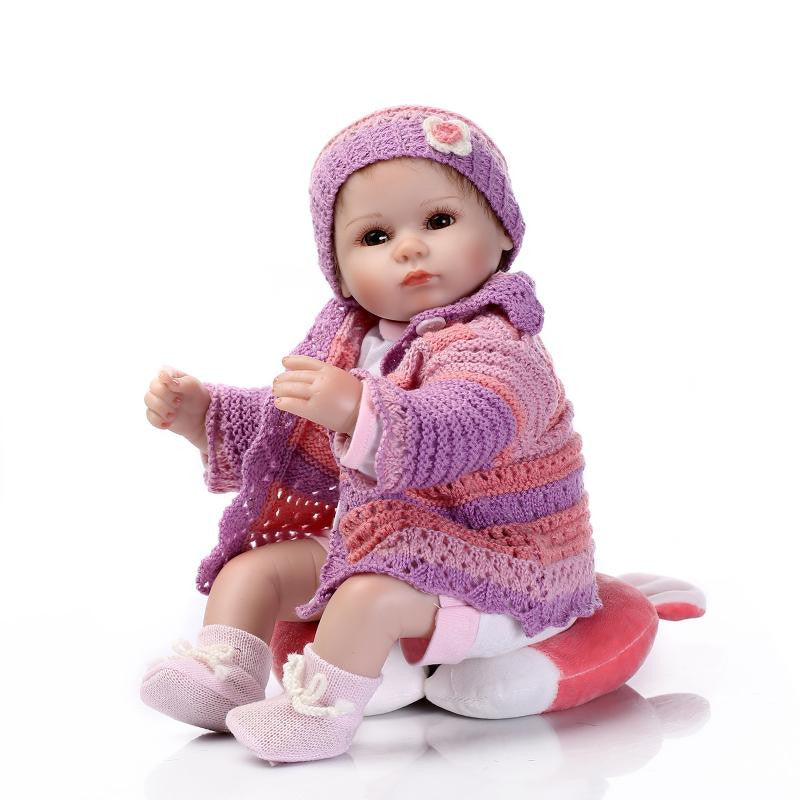 Lifelike Realistic Reborn Baby Doll 42CM 