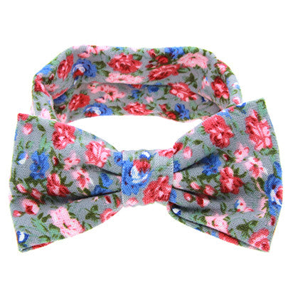Cute Baby Big Bow Knot Hair Band Headwear 