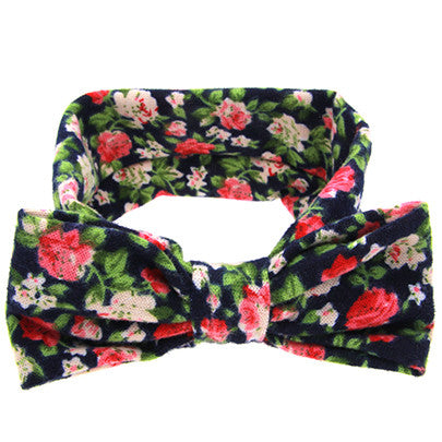 Cute Baby Big Bow Knot Hair Band Headwear 