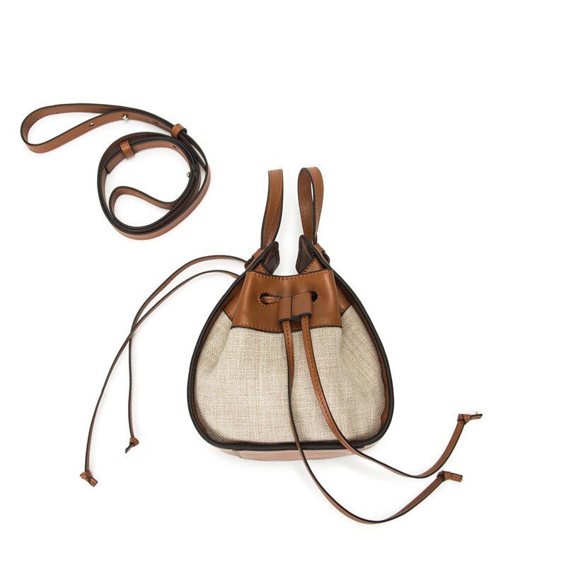 Tassel Bucket Handbag Shoulder Bag 