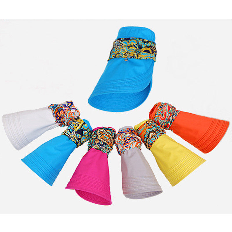 UV Sun Hats For Women Foldable Floppy Hat 