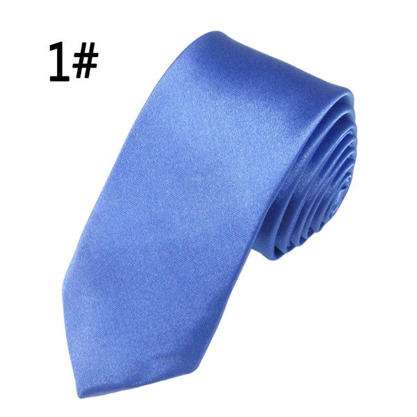 Ties For Men - Slim Neck Tie - Wedding Party Formal Silk Tie 
