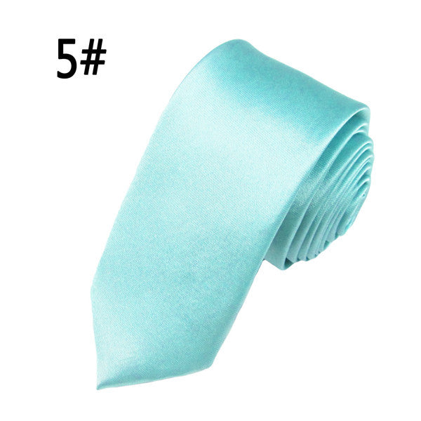 Ties For Men - Slim Neck Tie - Wedding Party Formal Silk Tie 