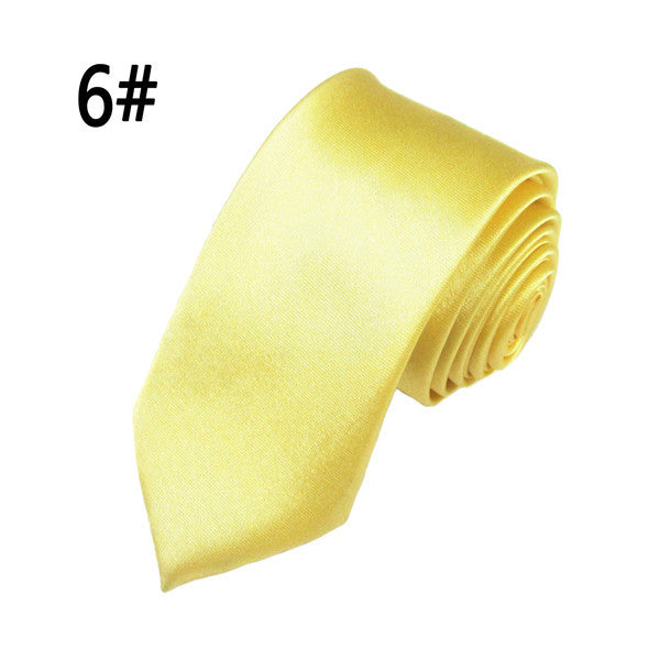 Ties For Men - Slim Neck Tie - Wedding Party Formal Silk Tie 