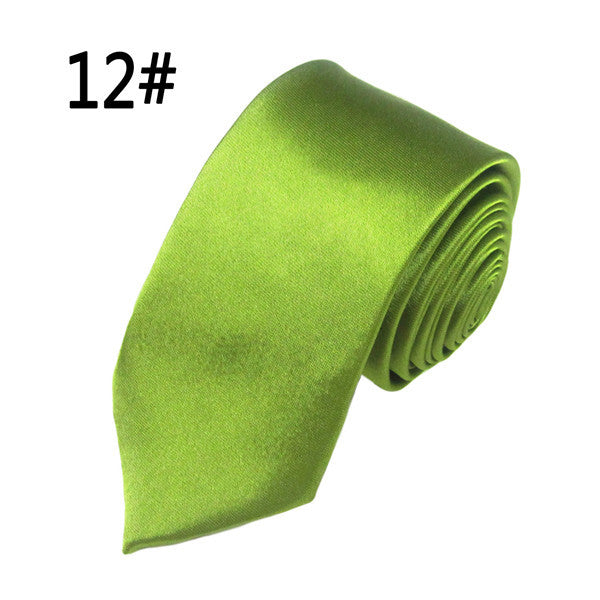 Ties For Men - Slim Neck Tie - Wedding Party Formal Silk Tie 