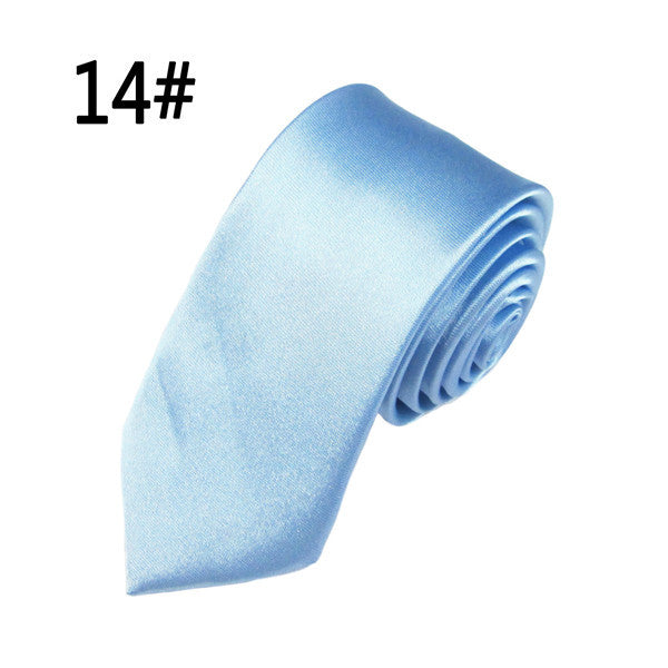 Ties For Men - Slim Neck Tie - Wedding Party Formal Silk Tie 