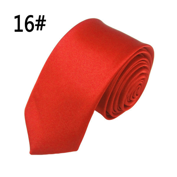 Ties For Men - Slim Neck Tie - Wedding Party Formal Silk Tie 