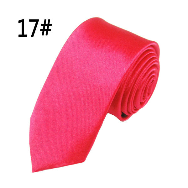 Ties For Men - Slim Neck Tie - Wedding Party Formal Silk Tie 
