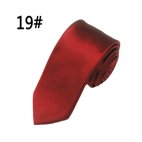 Ties For Men - Slim Neck Tie - Wedding Party Formal Silk Tie 