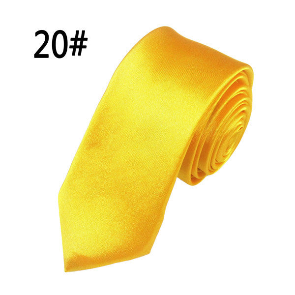 Ties For Men - Slim Neck Tie - Wedding Party Formal Silk Tie 