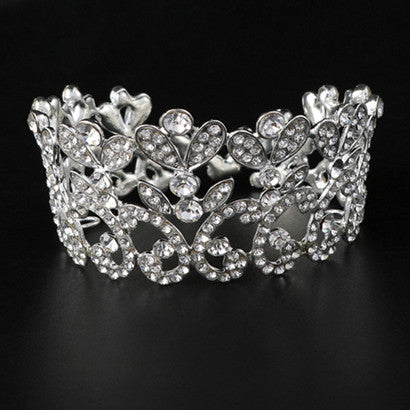 Bridal Rhinestone Crystal Tiara Hair Accessories 
