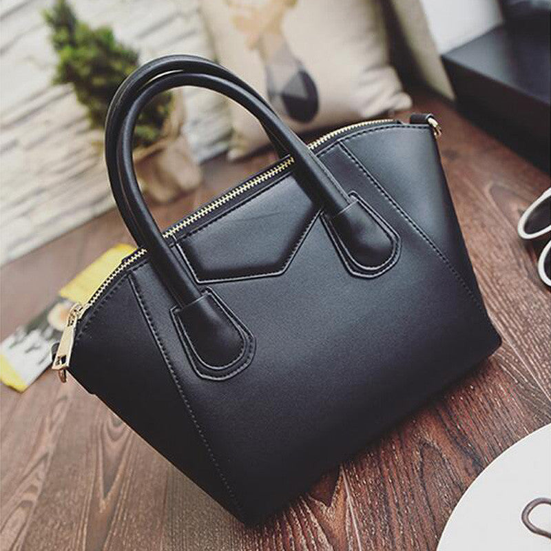 Vintage Women's Smiley Handbag Tote Bag 