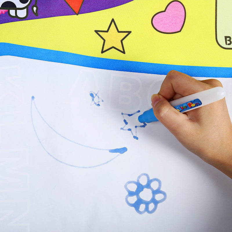 Baby Kids Doodle Drawing Play Mat With Pen 