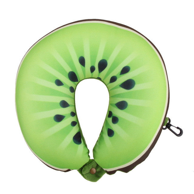 Fruit U Shaped Pillow Travel Watermelon Pillows 