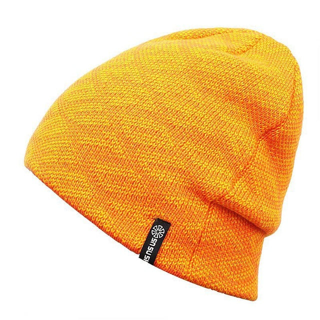 Winter Hats Men Skiing Hat Knitted Beanie Hats 