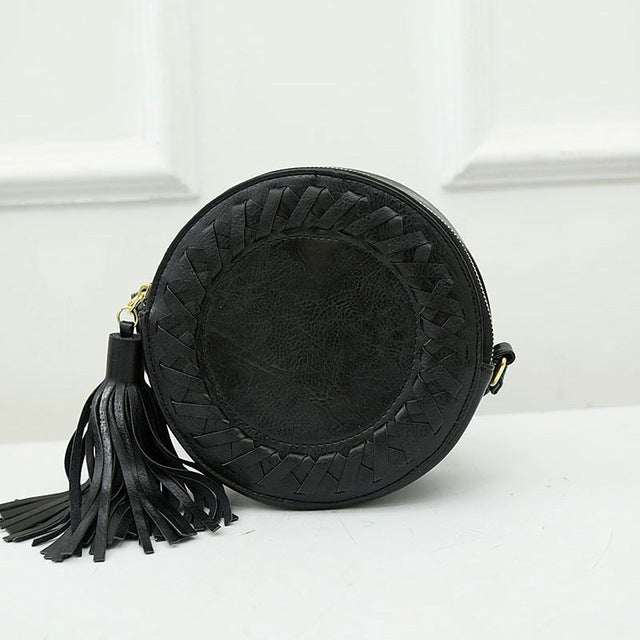 Round Women Crossbody Bags 