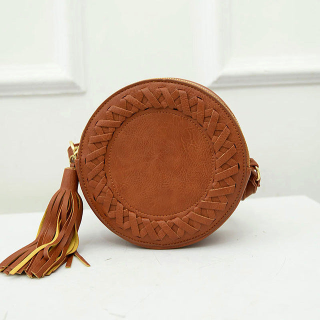 Round Women Crossbody Bags 