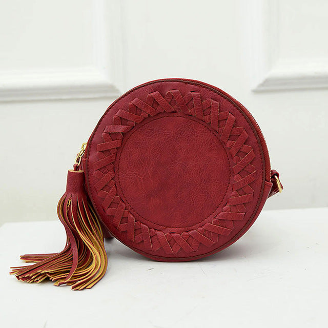 Round Women Crossbody Bags 