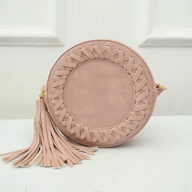 Round Women Crossbody Bags 