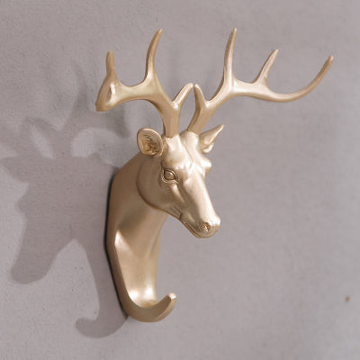 Decorative Deer Wall Hanging Hook 
