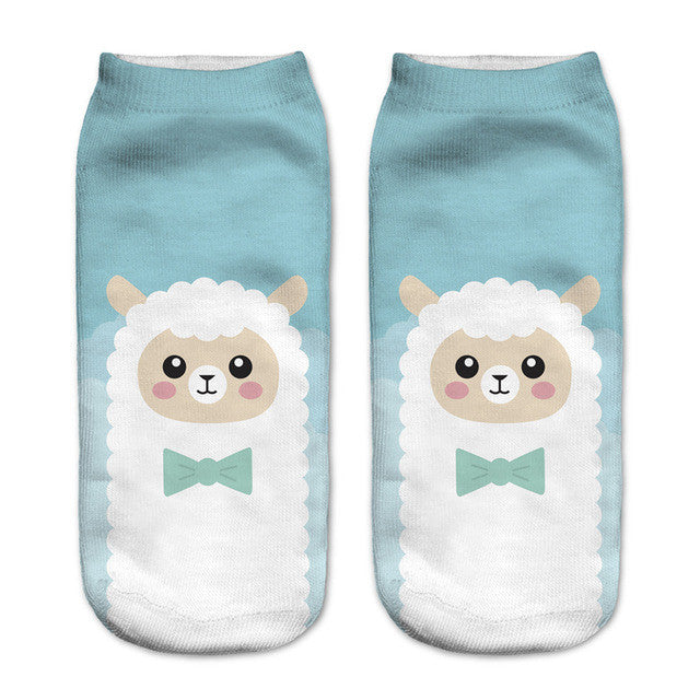 Aliens Women's Girls Low Cut Ankle Socks 
