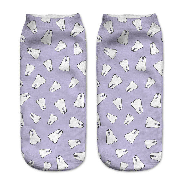 Aliens Women's Girls Low Cut Ankle Socks 