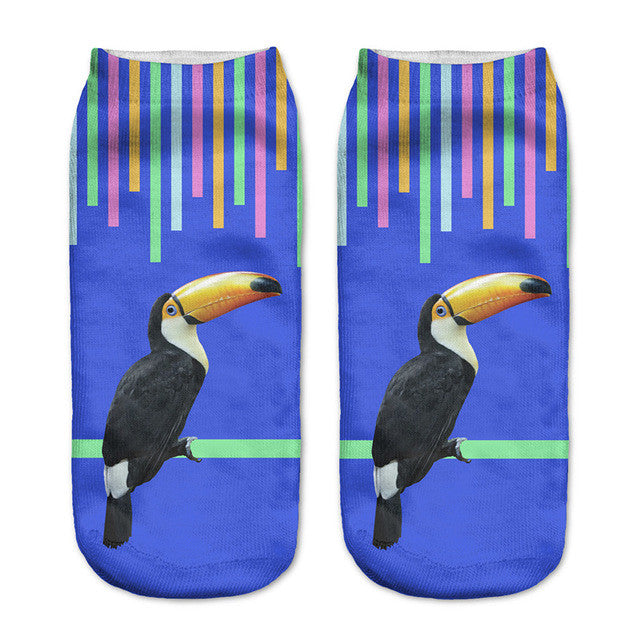 Aliens Women's Girls Low Cut Ankle Socks 