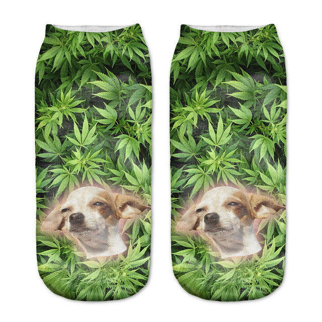Aliens Women's Girls Low Cut Ankle Socks 