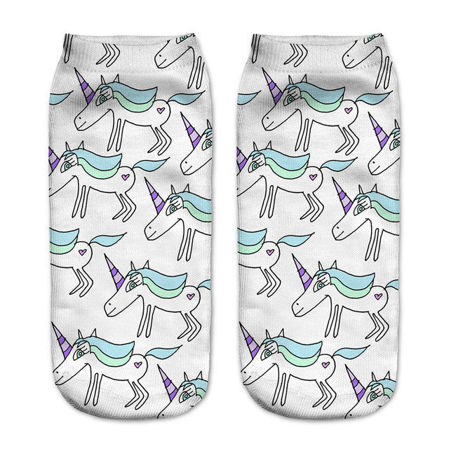 Aliens Women's Girls Low Cut Ankle Socks 