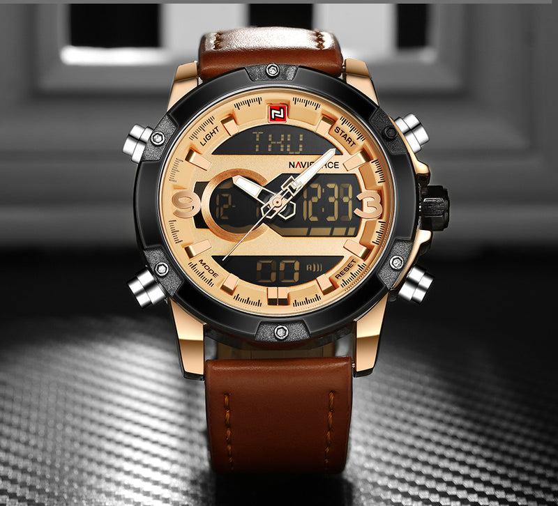 Men's Waterproof Sports Military Watch 