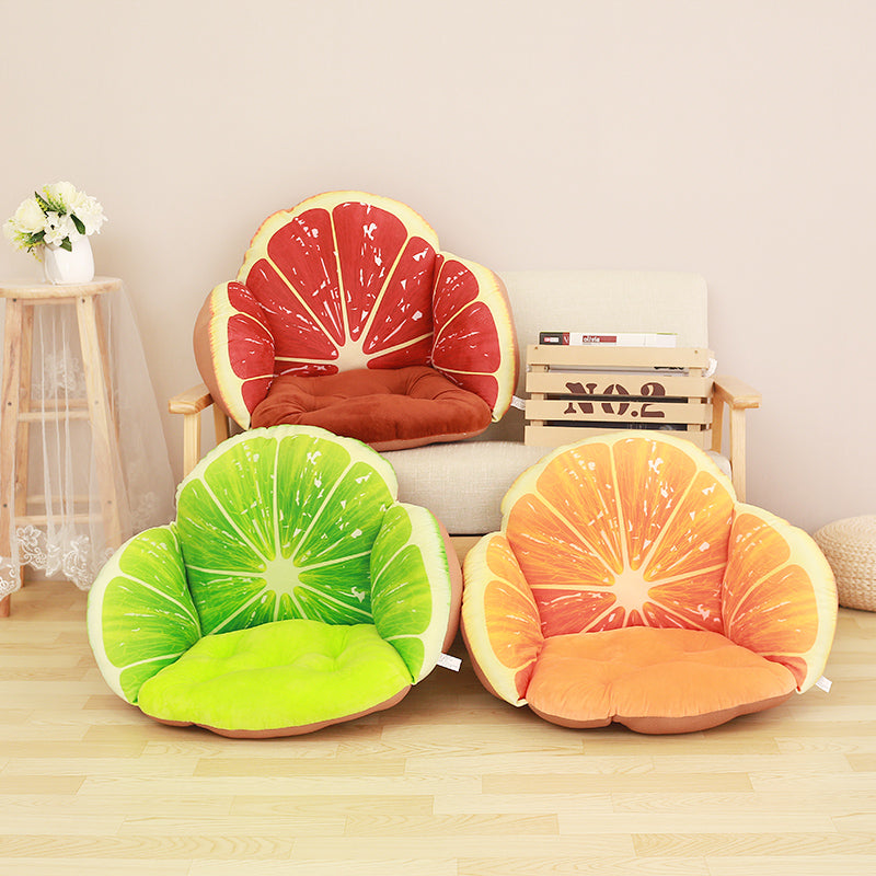 3D Fruit Print Throw Pillows Cushion 