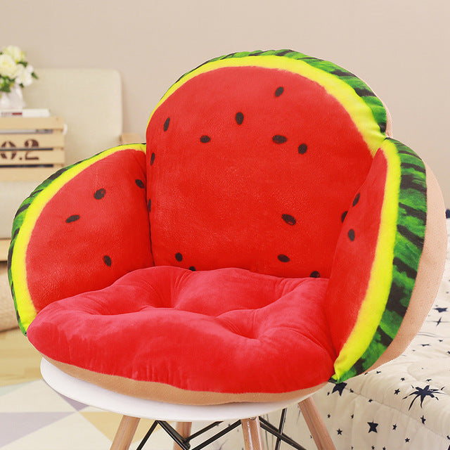 3D Fruit Print Throw Pillows Cushion 