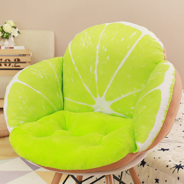 3D Fruit Print Throw Pillows Cushion 